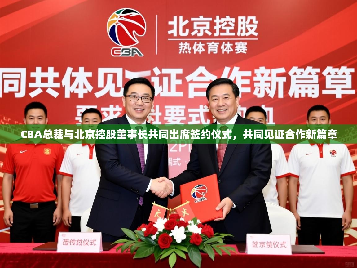 2025开云体育在线网址CBA总裁与北京控股董事长共同出席签约仪式，共同见证合作新篇章  第2张